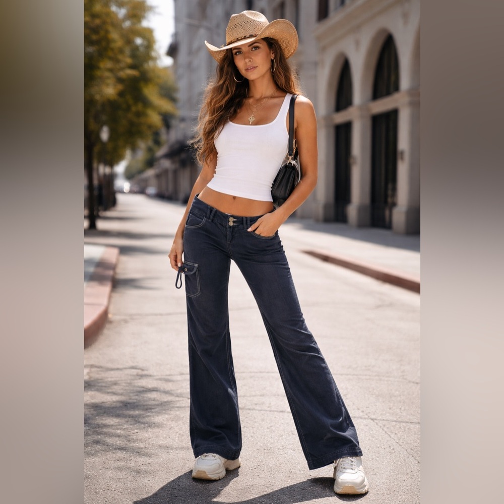 Vintage GUESS Low-Rise Cargo Pants – Size 24